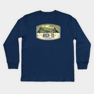 Visit Ahch-To Kids Long Sleeve T-Shirt